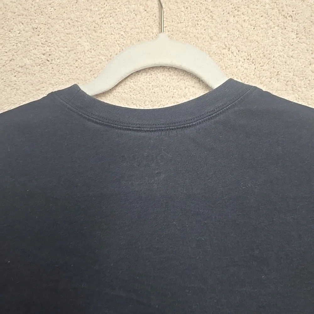 Jordan Mens Medium Black Paris‎ Saint Germain Soccer long sleeve t-shirt EUC